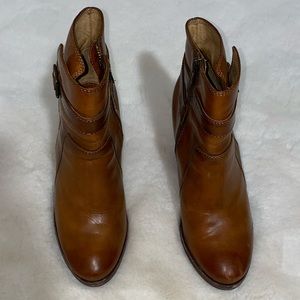 Fry Patty Riding Bootie, Tan, Size 7